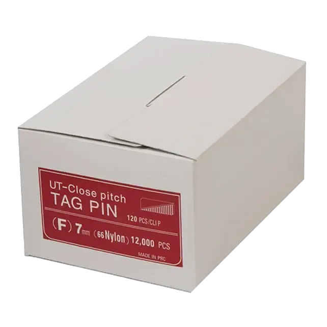 UT-Close Pitch Tag Pins Fine Fabric Natural Garment Tags