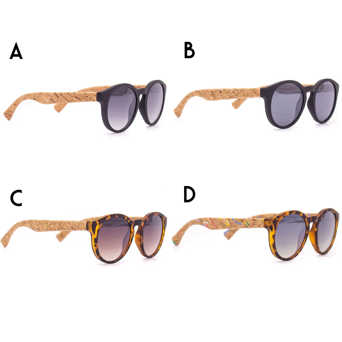 UV protection Cork sunglasses