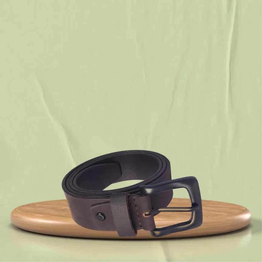 Vegan Leather Men's Perfect Belt 1.0 - Brown