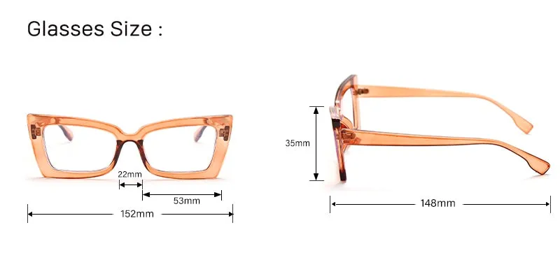 Vintage Cat Eye Optical Glasses