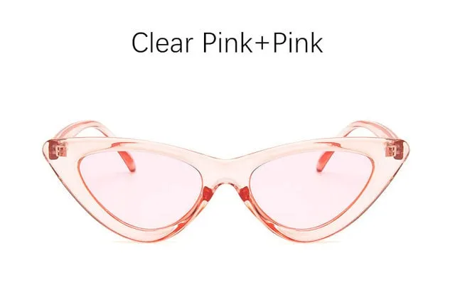 vintage cat eye shade sunglasses for women