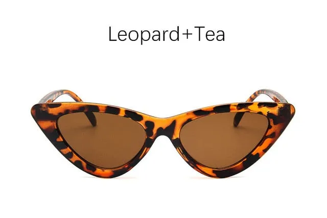 vintage cat eye shade sunglasses for women