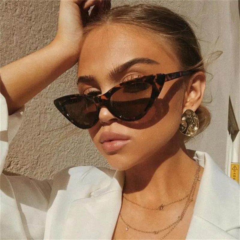 vintage cat eye shade sunglasses for women
