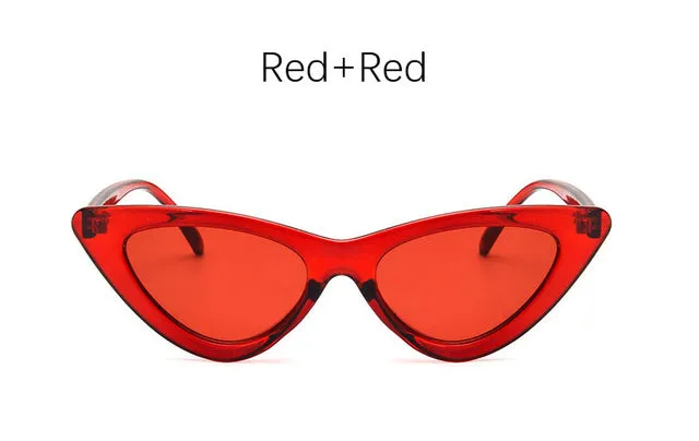 vintage cat eye shade sunglasses for women