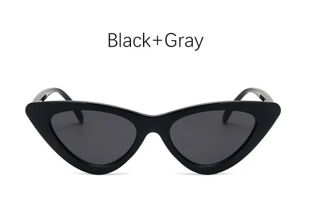 vintage cat eye shade sunglasses for women