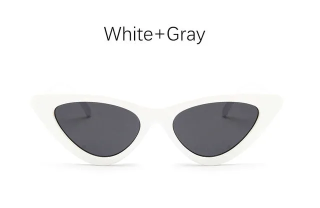vintage cat eye shade sunglasses for women