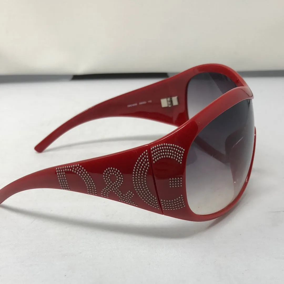 VINTAGE: D&G red plastic 8008 racer sunnies