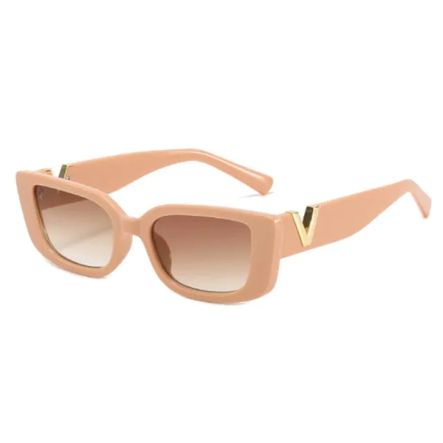 Vintage Rectangle Sunglasses