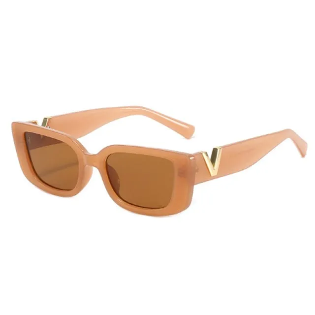 Vintage Rectangle Sunglasses