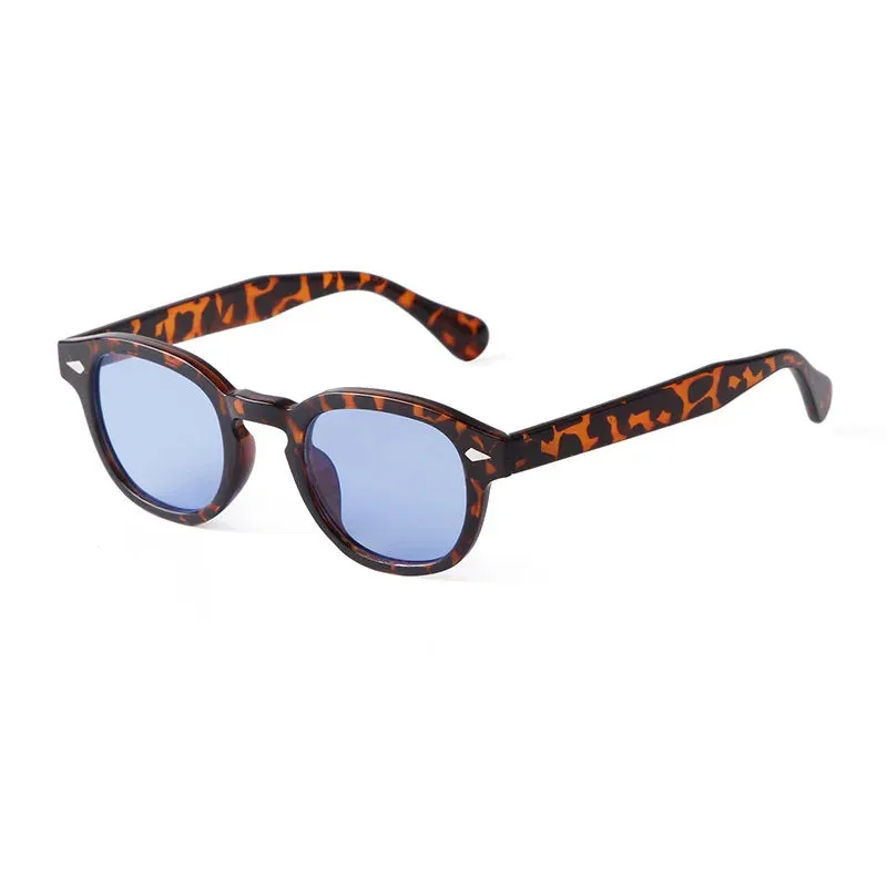 Vintage Shell Round Sunglasses  Men