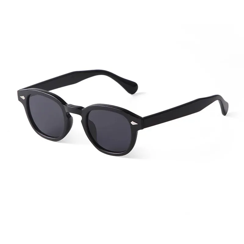 Vintage Shell Round Sunglasses  Men