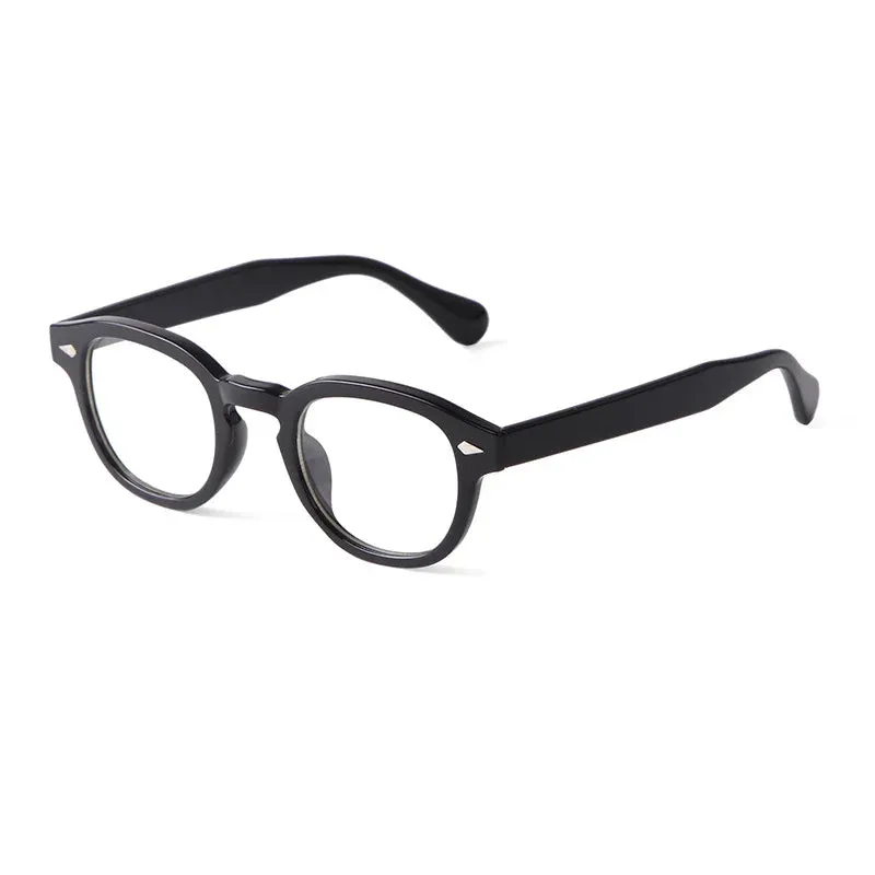 Vintage Shell Round Sunglasses  Men