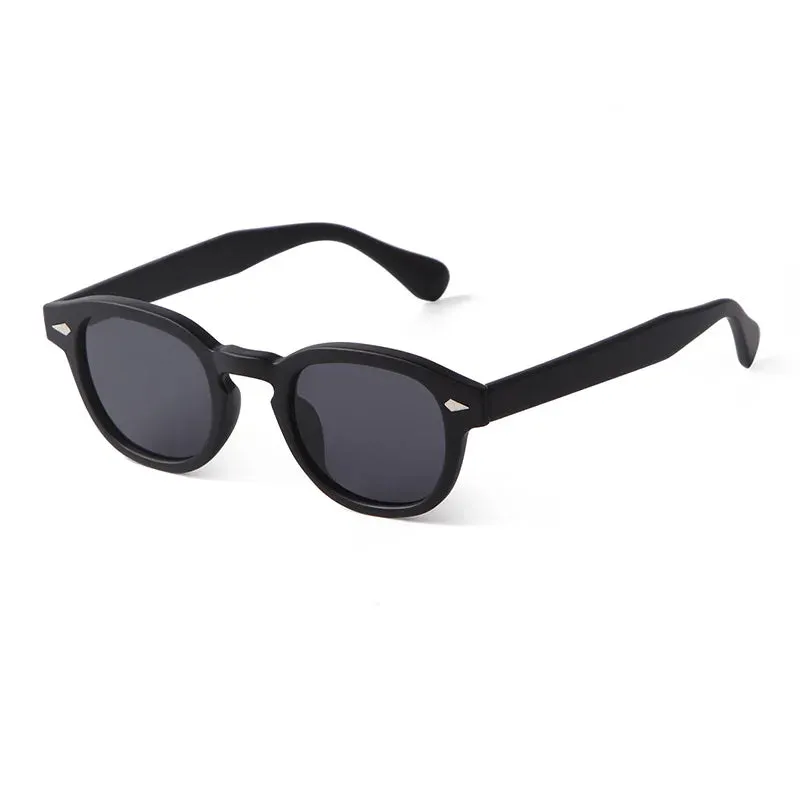 Vintage Shell Round Sunglasses  Men