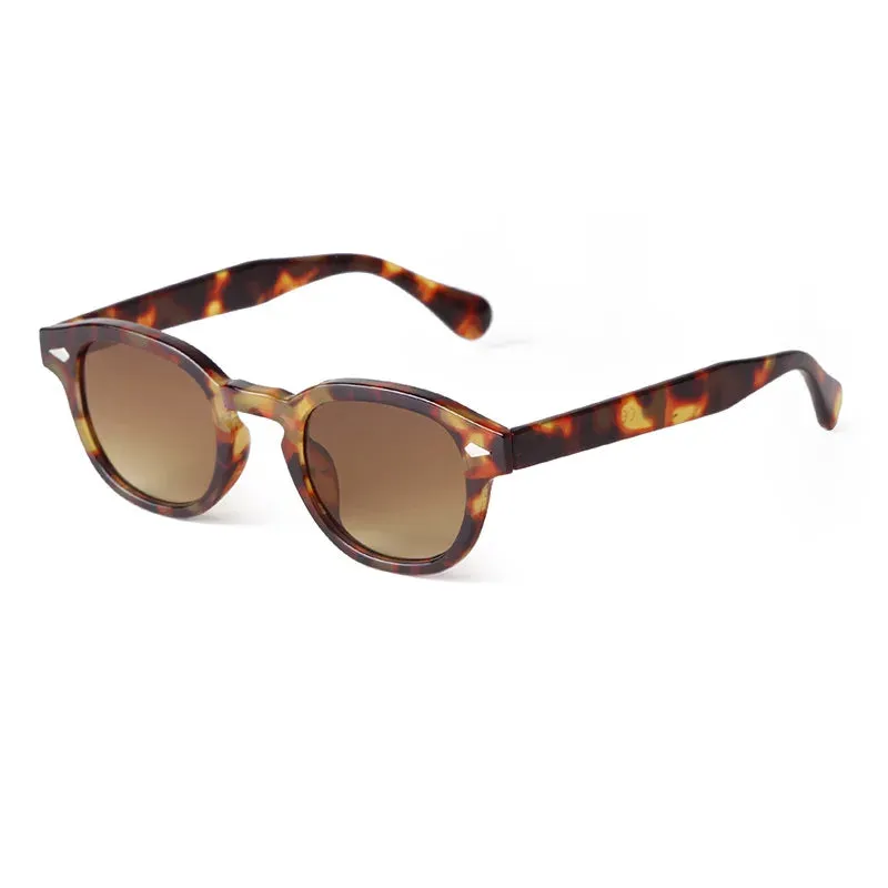 Vintage Shell Round Sunglasses  Men