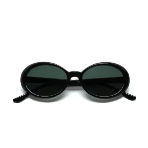 Vintage Standard Size Hermosa Original Sunglasses - Black