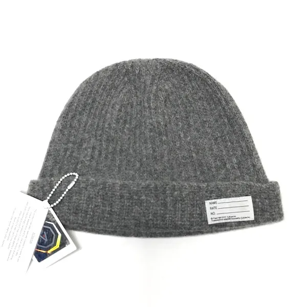 Visvim Wool Knit Beanie Grey
