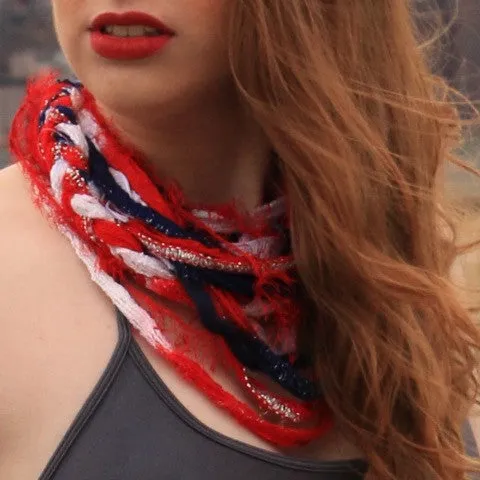 Viva! Scarf Necklace