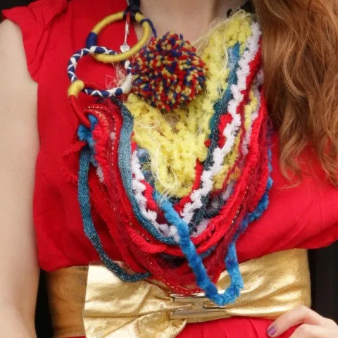 Viva! Scarf Necklace