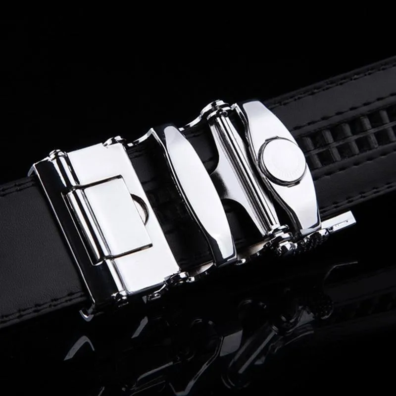 West Louis™ Formal Genuine Leather Luxury Belt