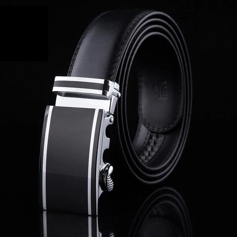 West Louis™ Formal Genuine Leather Luxury Belt