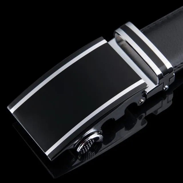 West Louis™ Formal Genuine Leather Luxury Belt