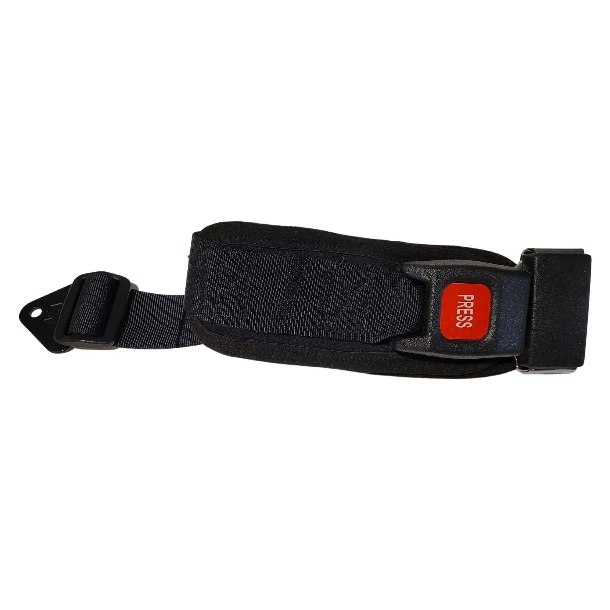 Wheelchair Padded Seat Belt Auto Style Metal Buckle Positioning Belt