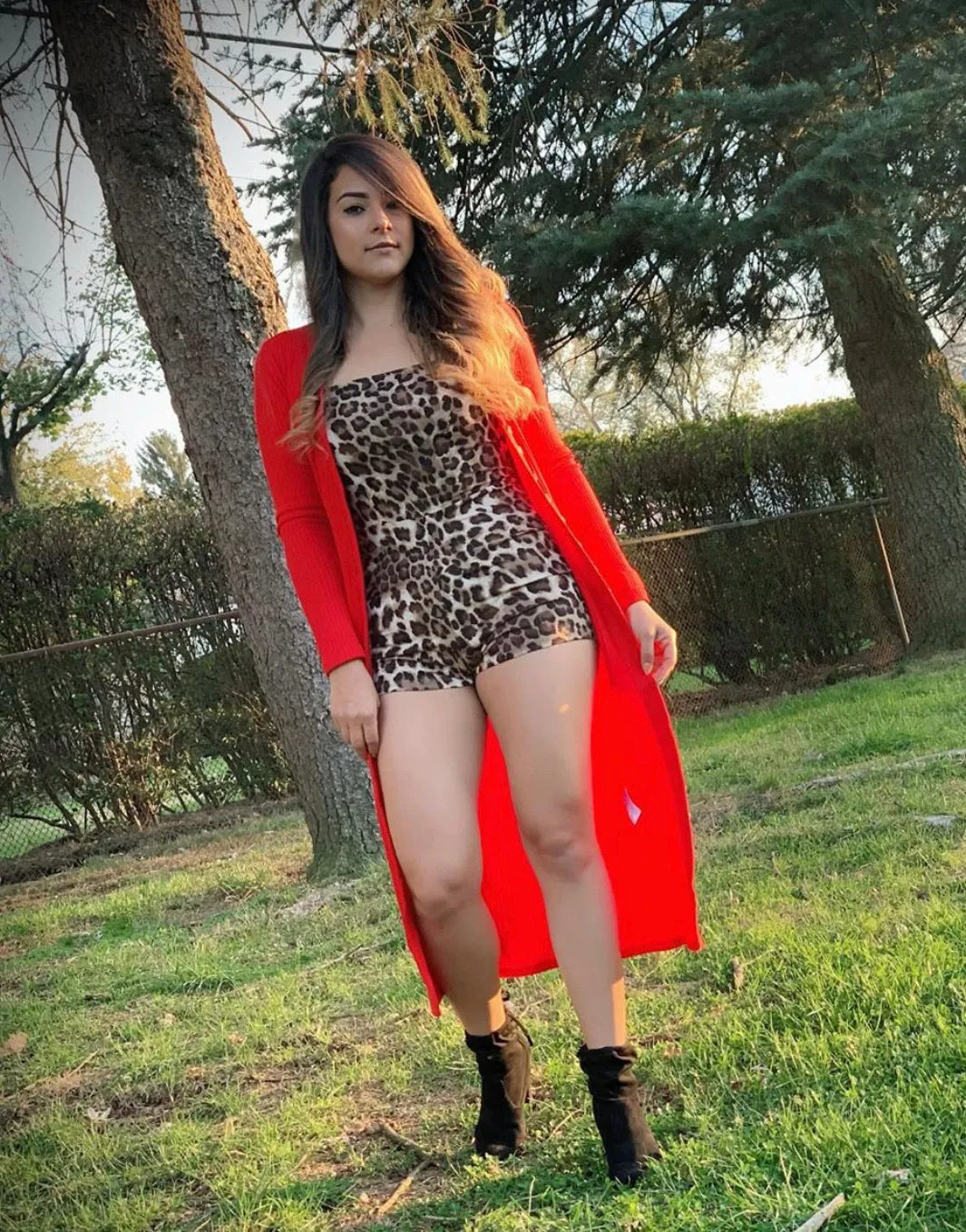 Wild Leopard Romper