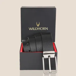 WILDHORN Formal Leather Belt for Men