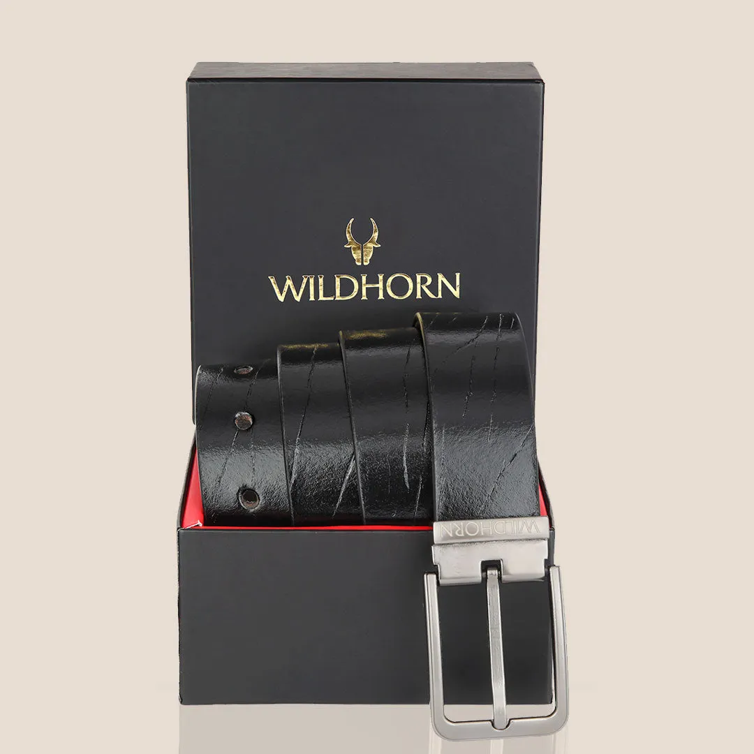 WILDHORN Formal Leather Belt for Men