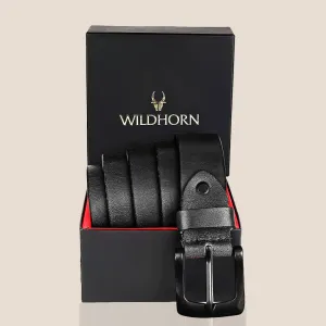 WILDHORN Premium Leather Belt for Men