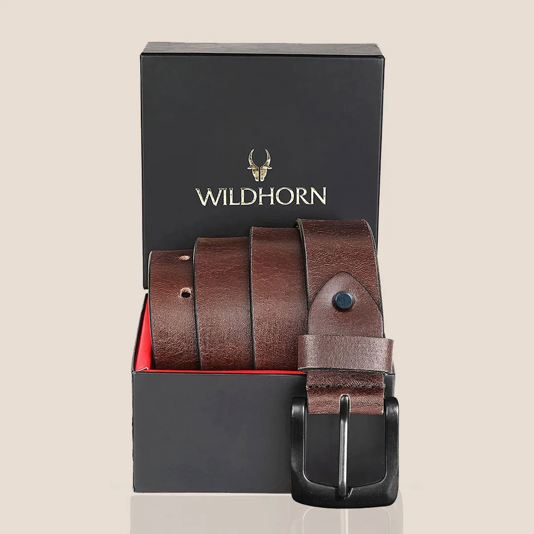 WILDHORN Premium Leather Belt for Men