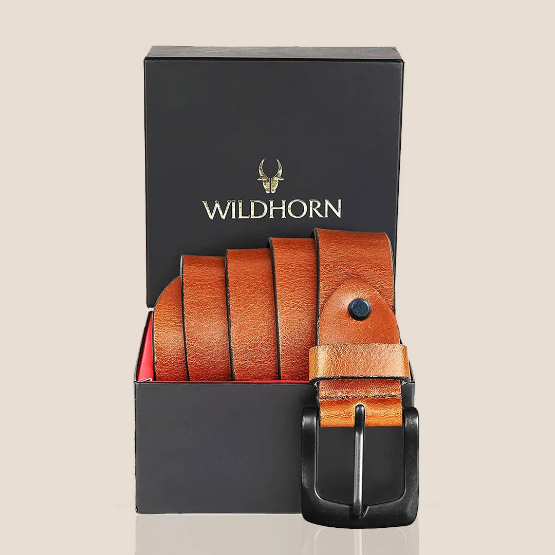 WILDHORN Premium Leather Belt for Men