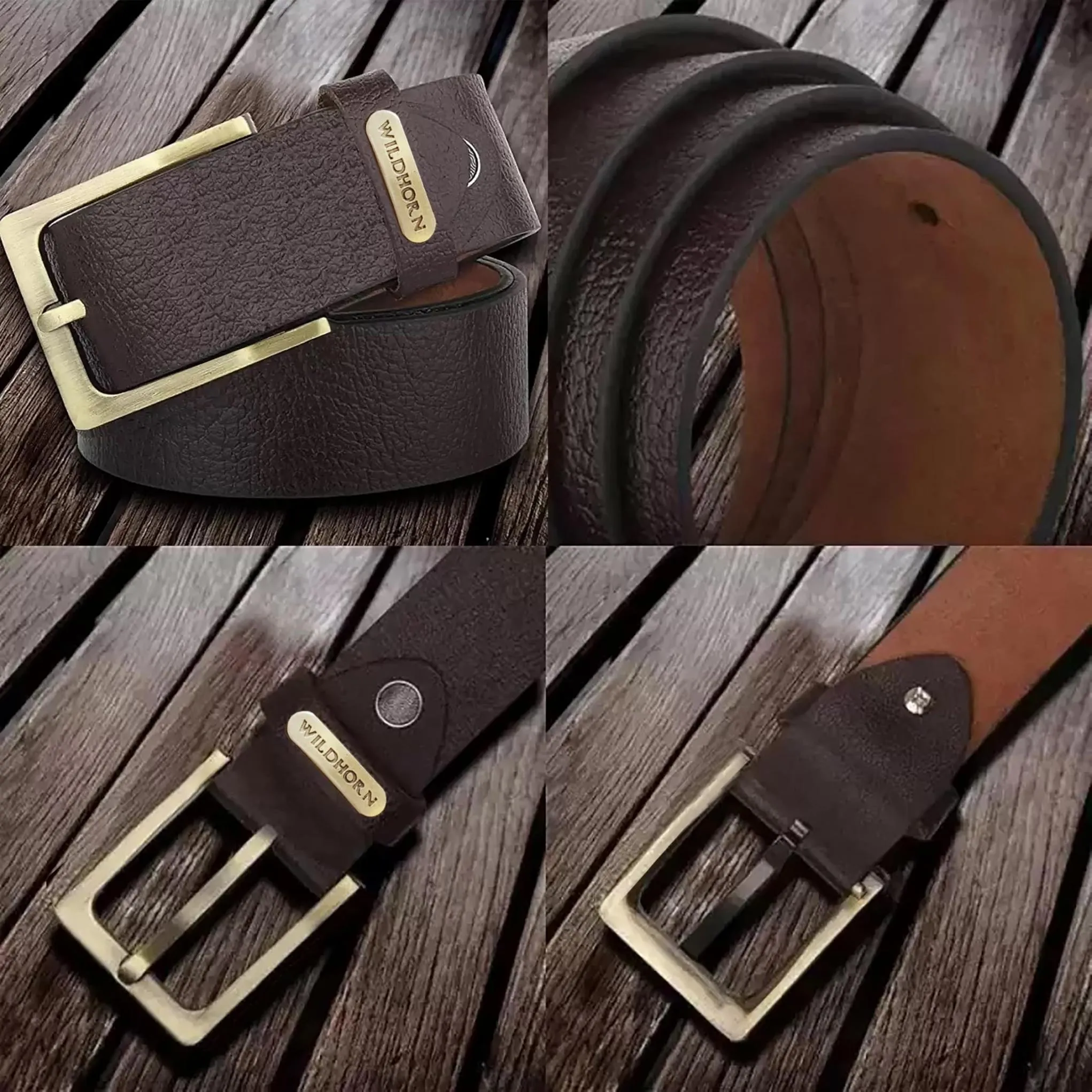 WILDHORN Premium Leather Belt for Men