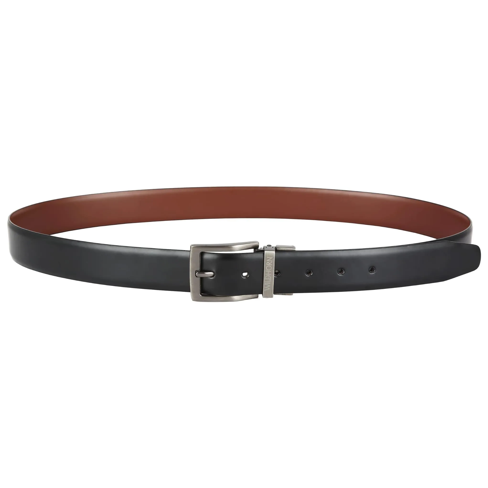 WILDHORN Premium Reversible Leather Belt for Men