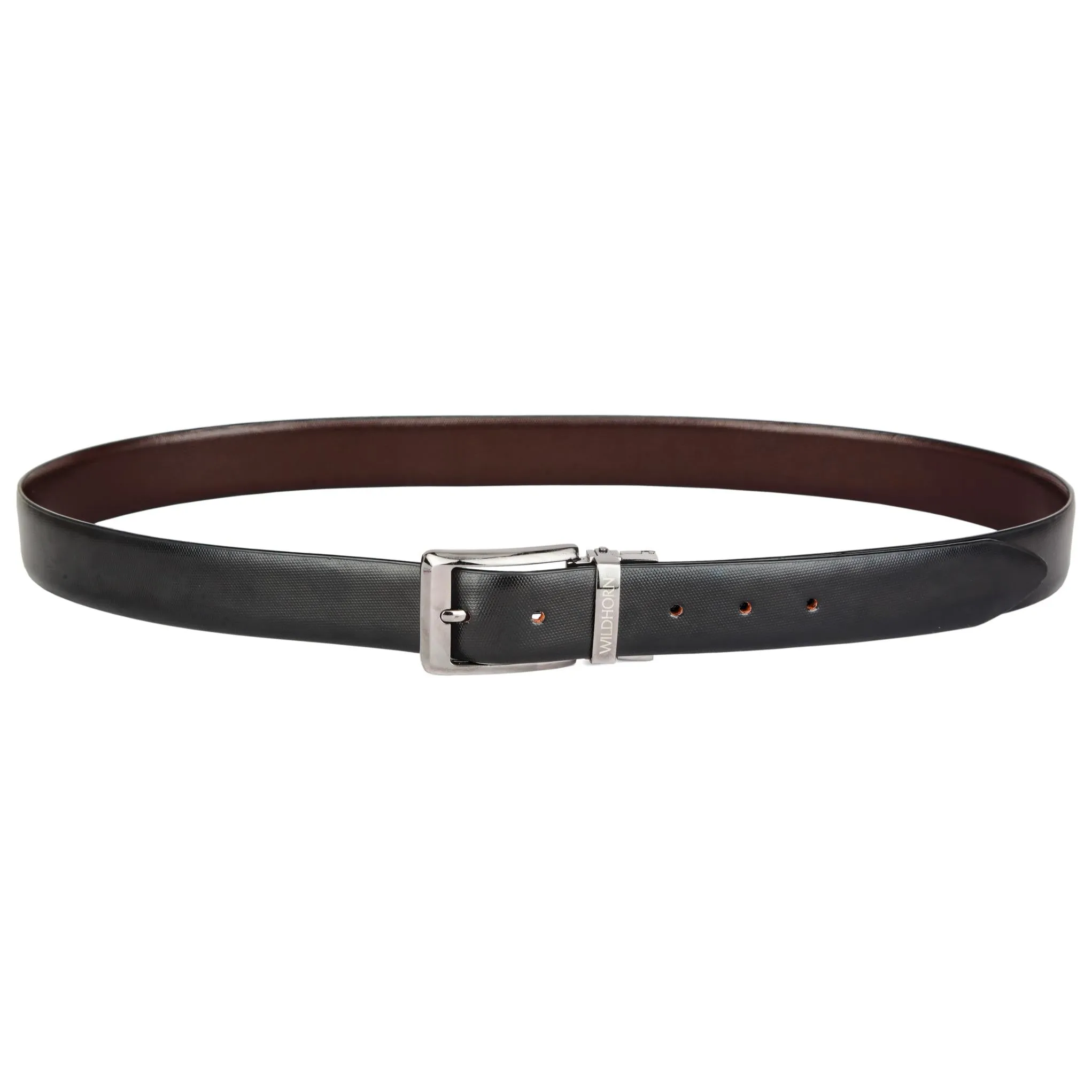 WILDHORN Premium Reversible Leather Belt for Men