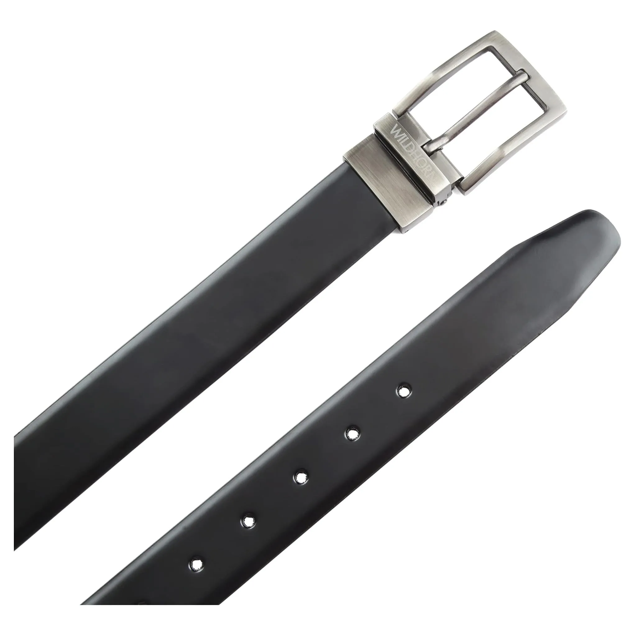 WILDHORN Premium Reversible Leather Belt for Men