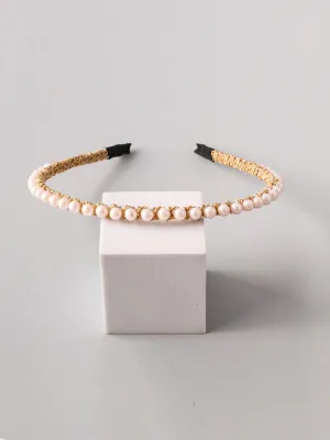 WOMEN'S PEARL DESIGN HEADBANDS