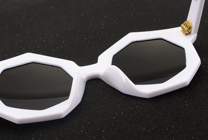 Women's Round Luxury Fashion Geometric Sunglasses