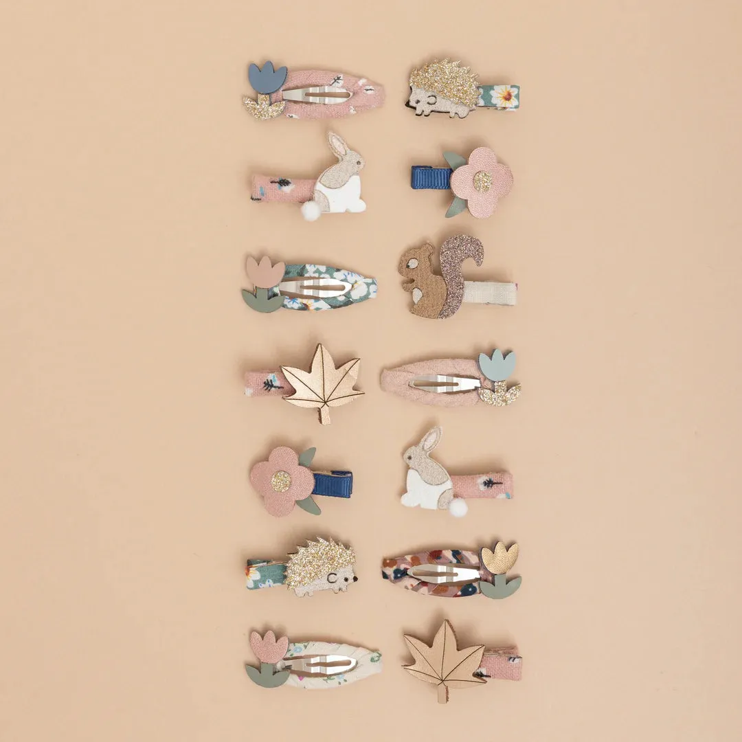 Woodland Friends Mini Clips