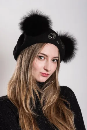 Wool Panda Hat