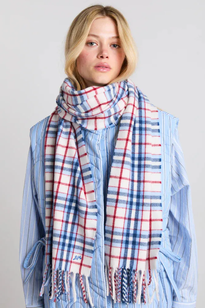 Wool Scarf - Bonnie Check