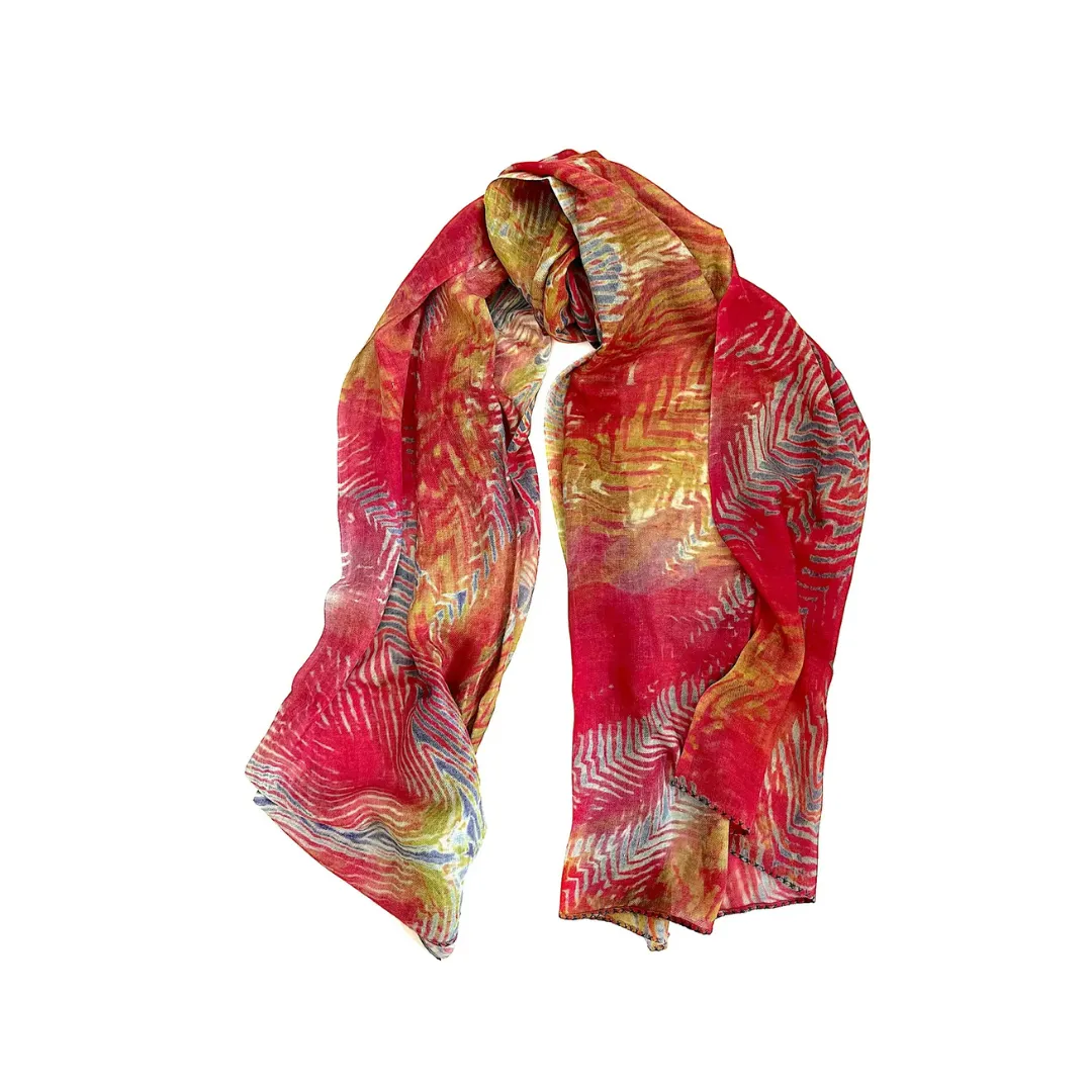 Wool   Silk Scarf #2444