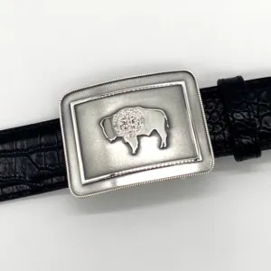 Wyoming State Flag Buckle