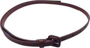 zeynep arcay Skinny Leather Belt In Brown UK S