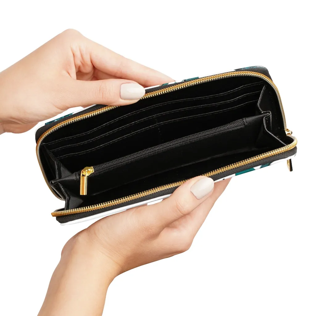 Zipper Wallet 'Always busy'