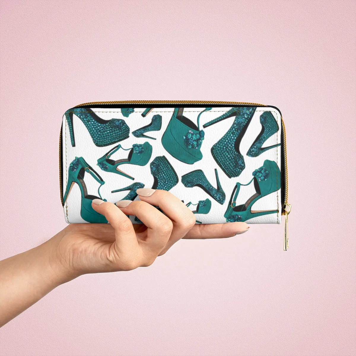 Zipper Wallet 'Always busy'