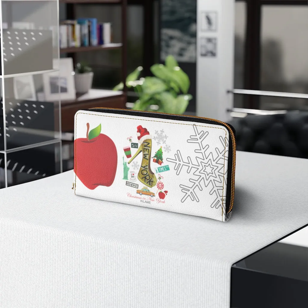 Zipper Wallet 'Christmas in New York'