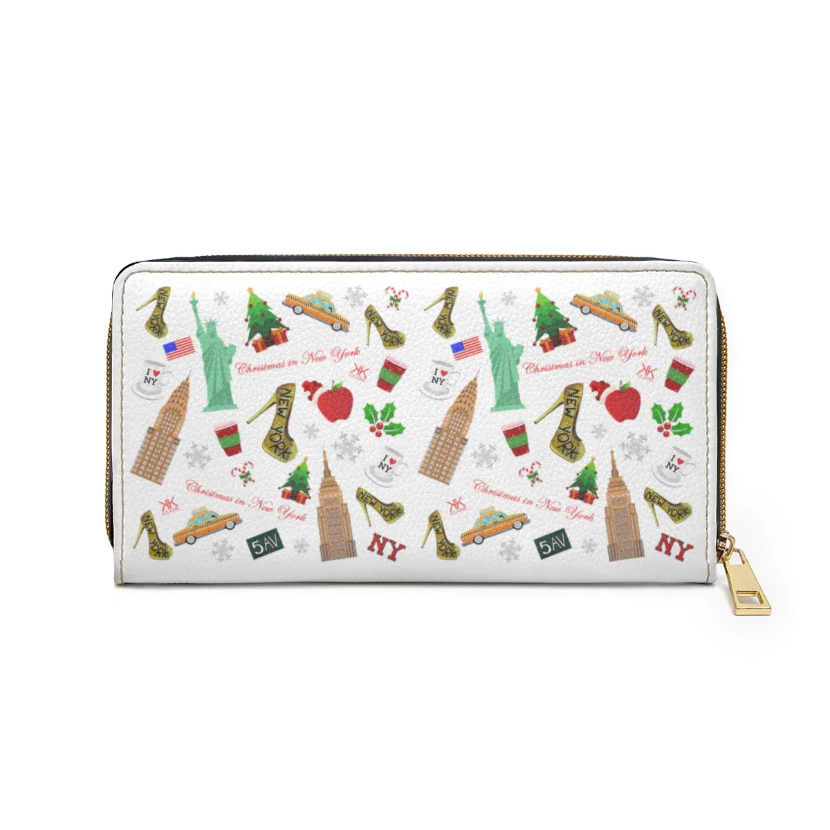 Zipper Wallet 'Christmas in New York'