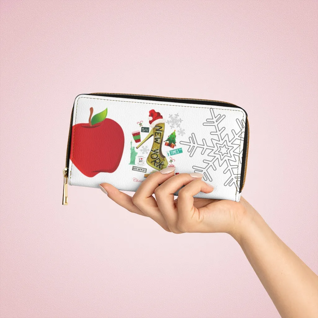 Zipper Wallet 'Christmas in New York'