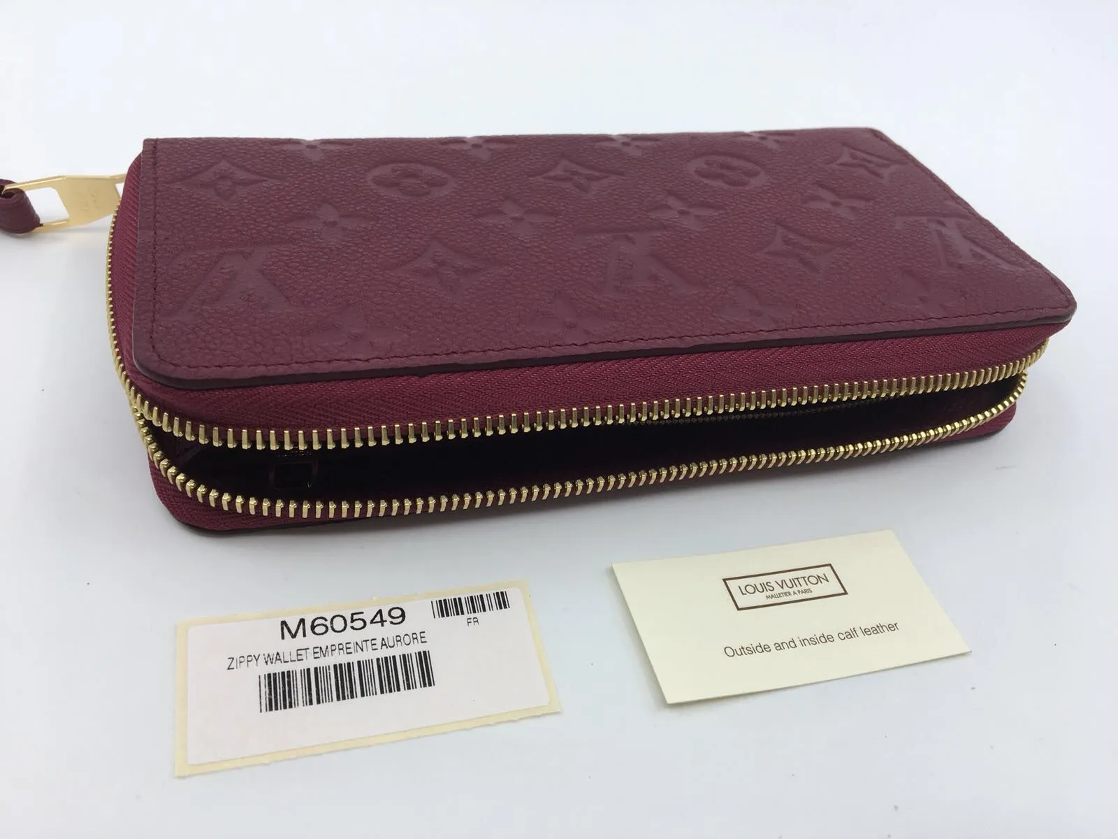 Zippy Wallet Monogram Empreinte Aurore